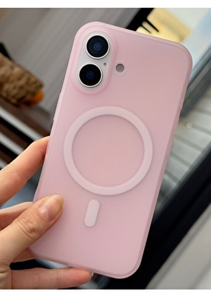 Iphone 16 Gerçek Magsafe Özellikli Parmak Izi Bırakmaz Mat Şeffaf Kılıf modelleri