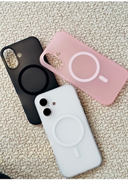 Iphone 16 Gerçek Magsafe Özellikli Parmak Izi Bırakmaz Mat Şeffaf Kılıf fırsatları