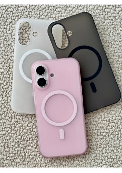 Iphone 16 Gerçek Magsafe Özellikli Parmak Izi Bırakmaz Mat Şeffaf Kılıf indirimleri