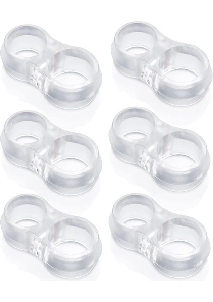 Plastik Kapı Kolu Stoperi, Kapı Arkası Duvar Koruyucu Tampon, Silikon Durdurucu, Pencere Kolu Stoperi (6) fiyatları