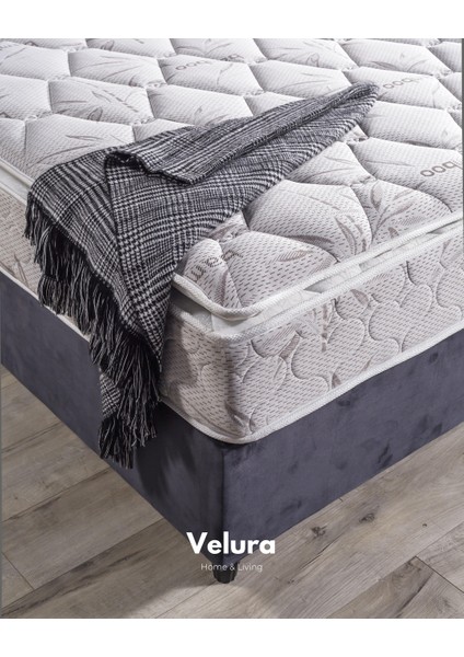 Elisa Form Tek Kişilik Yatak Baza Başlık Seti (140 x 190)