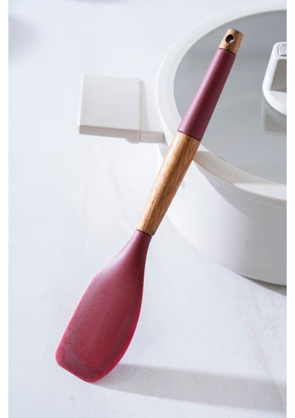 Evero Silikon Düz Spatula - 29 cm