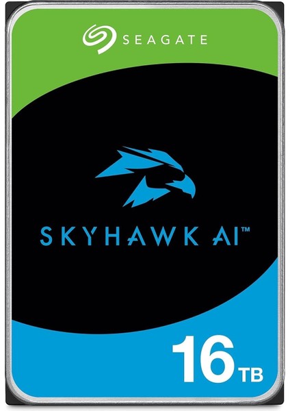 Skyhawk Aı 16TB 7200RPM 256MB Sata3 6gbit/sn ST16000VE000 7/24 HDD