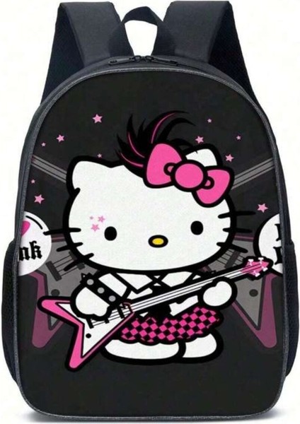 Çocuk Sırt Çantası Seti Hello Kitty Figürlü (Sırt Çantası /beslenme(Omuz) Çant. / Kalem Kutusu) D900 modelleri