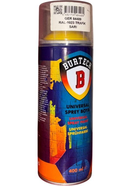 RAL-1023 Trafik Sarı 400ml. Sprey Boya