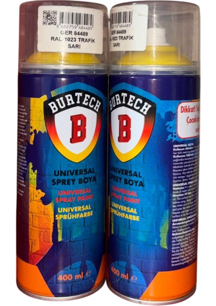 RAL-1023 Trafik Sarı 400ml. Sprey Boya fırsatları
