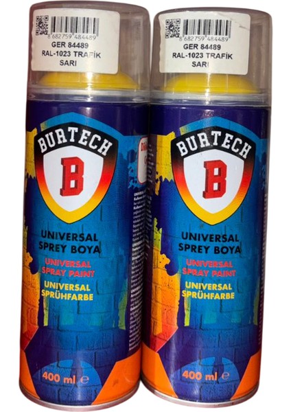 RAL-1023 Trafik Sarı 400ml. Sprey Boya