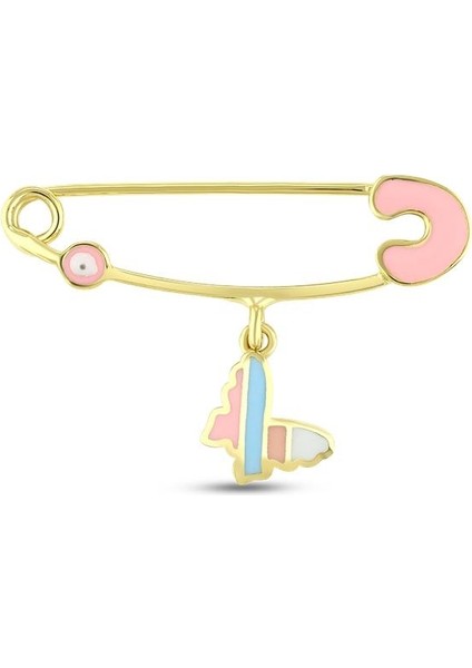 Altın Bebek Yaka Iğnesi - 14K