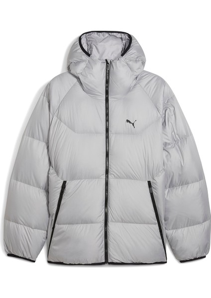 Hooded Down Puffer Erkek Gri Günlük Stil Mont 68838263 fırsatları