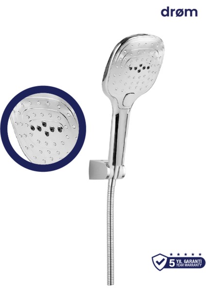 Minimal Mafsallı Duş Seti