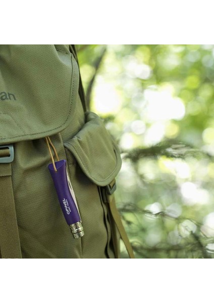 Katlanır Cep Çakısı - Opinel - Gürgen Ağacı Sap - Mor - No:7 modelleri