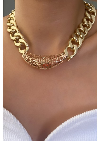 Kalın Zincir Gold Kolye fiyatları