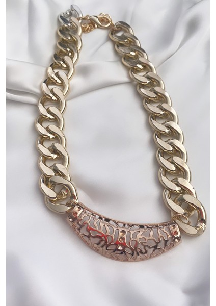 Kalın Zincir Gold Kolye modelleri