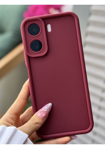 Redmi 13C Uyumlu Mat Lansman Parmak Izi Bırakmaz Esnek Silikon Kılıf