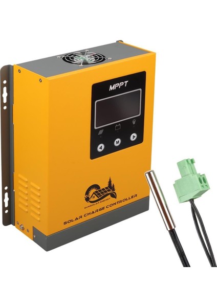 Sunsolar MPK60 Mppt Solar Şarj Kontrol Cihazı 60A (12V/24V/36V/48V Otomatik) 250V Maksimum Pv LCD Ekranlı RS485 Portlu