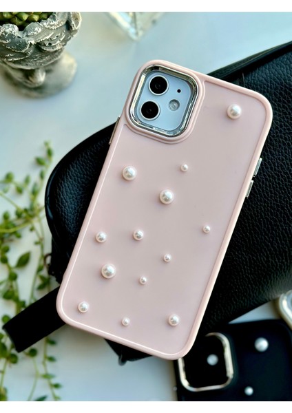 Iphone 11 Uyumlu 3D Oyuncaklı Pearl Tasarımlı Yumuşak Silikon Kılıf modelleri