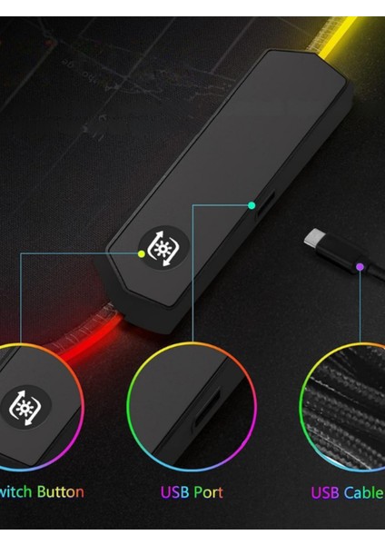 Oyuncu Mouse Pad Rgb 70*30 Mouse Pad modelleri