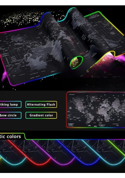 Oyuncu Mouse Pad Rgb 70*30 Mouse Pad fırsatları