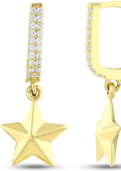 Altın Yıldız Küpe - 14K fiyatları