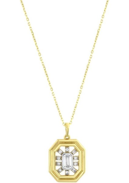 Baget Altın Kolye - 14K