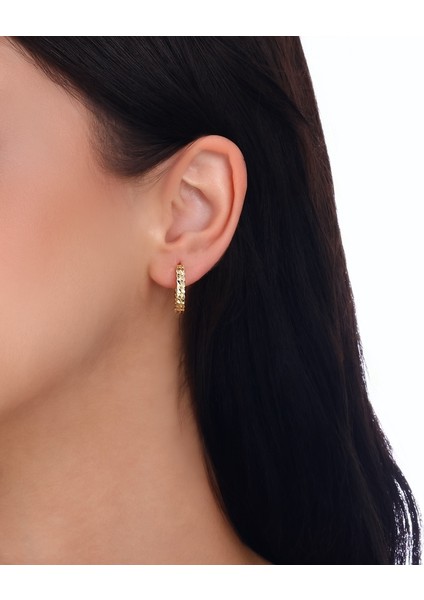 Altın Halka Küpe - 14K modelleri