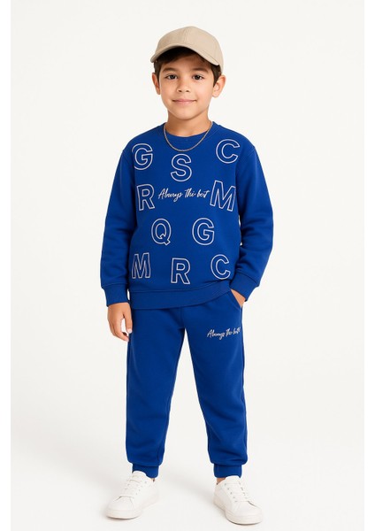 Çocuk Alt Üst Takım – 3 Iplik Şardonlu, Kalın Kumaş, Kışlık Rahat Takım I Sıcak Tutan Yumuşak ve Şık