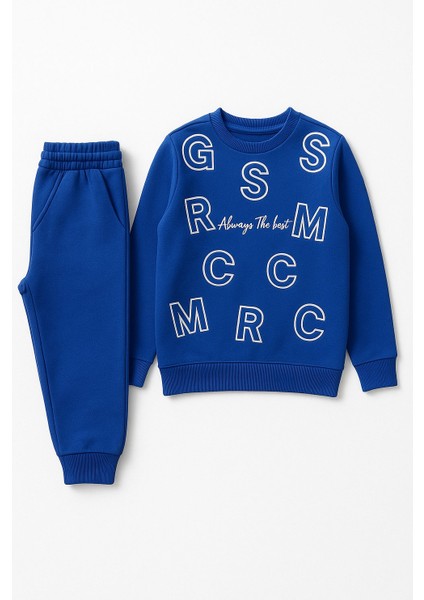 Çocuk Alt Üst Takım – 3 Iplik Şardonlu, Kalın Kumaş, Kışlık Rahat Takım I Sıcak Tutan Yumuşak ve Şık fiyatları