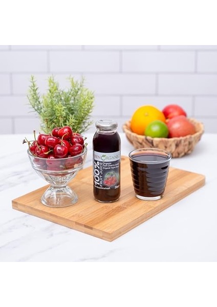 Benorganic Vişne Suyu 250 ml Cam Şişe