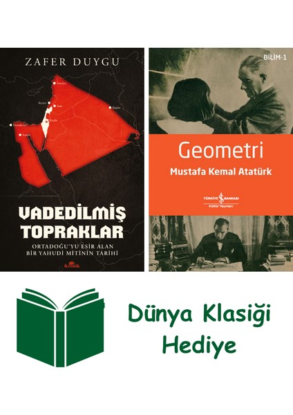 Vadedilmiş Topraklar + Geometri + Dünya Klasiği Hediye