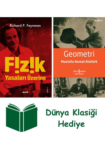 Fizik Yasaları Üzerine + Geometri + Dünya Klasiği Hediye