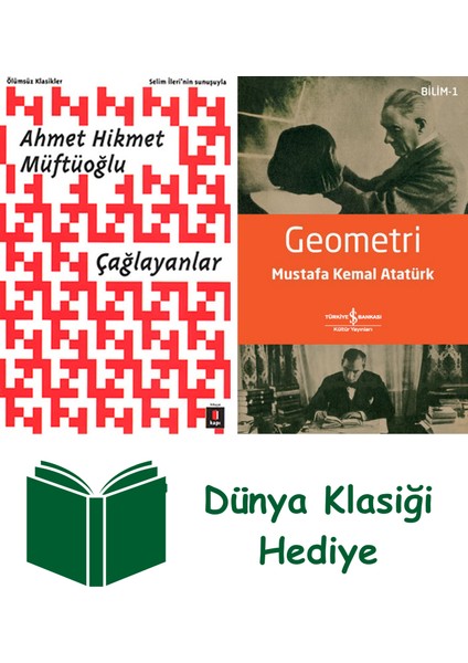 Çağlayanlar + Geometri + Dünya Klasiği Hediye