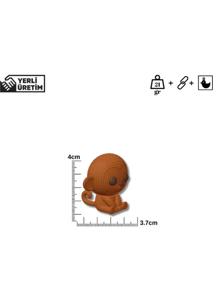 Örgü Desenli Inek Anahtarlık – Sert Plastik, Çanta Süsü & Charm, Hayvan Figürlü Aksesuar fırsatları
