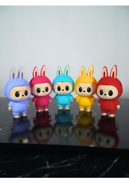 Labubu Anahtarlık Sürpriz Renk 13 cm Kaliteli - Lisinya modelleri