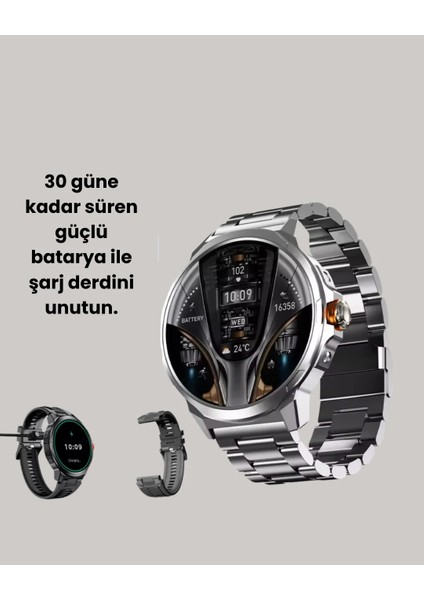 10 Gün Pil Ömrü ve 100+ Spor Modu ile SW80 Akıllı Saat modelleri