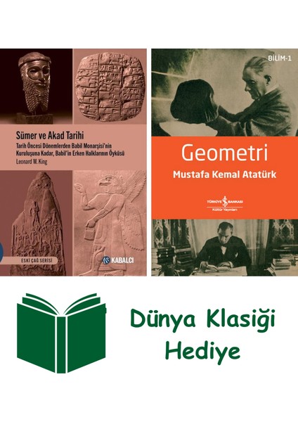 Sümer ve Akad Tarihi + Geometri + Dünya Klasiği Hediye