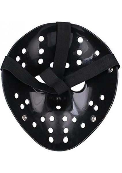 Jason Maskesi Hannibal Maskesi Metal Gümüş Renk 20X25 cm - Lisinya fırsatları