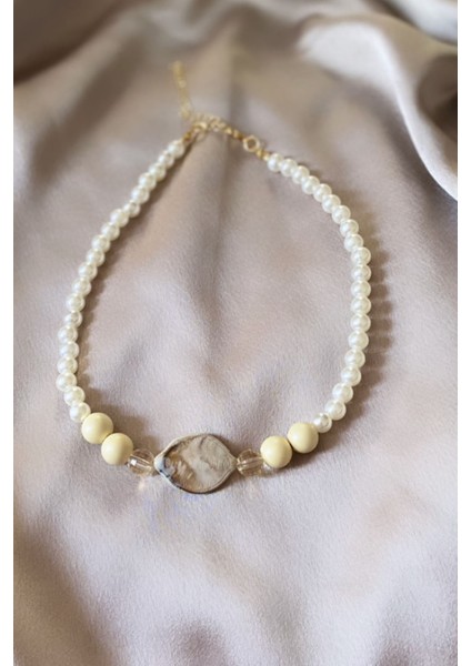 Akrilik Uçlu Inci Kolye fiyatları