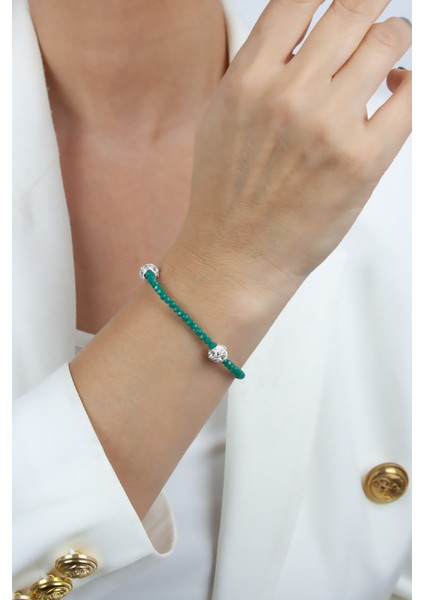 Gümüş Detay Bileklik