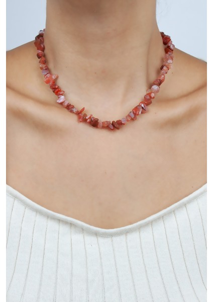 Akik Doğaltaş Kolye