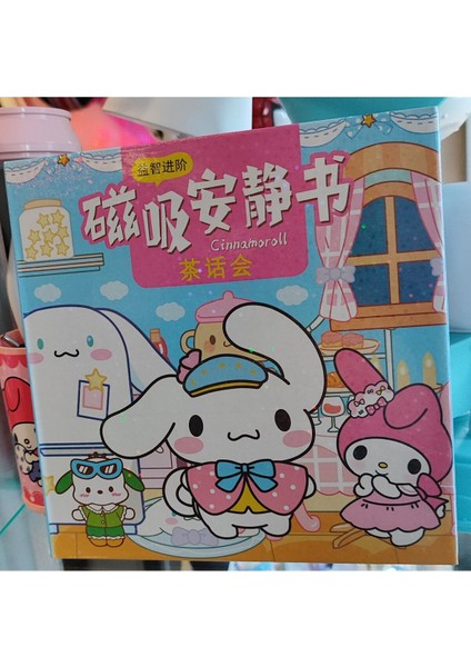 Manyetik Mıknatıslı Evcilik ve Giydirme Oyunu Sessiz Kitap Cinnamoroll Figürlü fiyatları