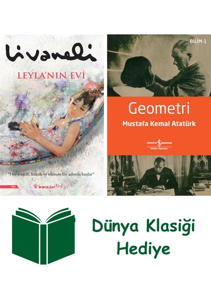 Leyla’nın Evi + Geometri + Dünya Klasiği Hediye