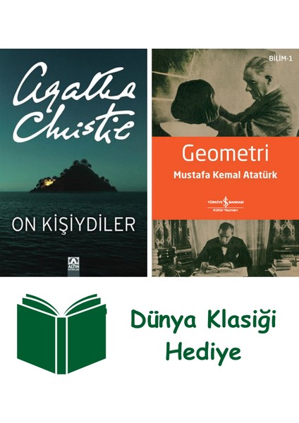 On Kişiydiler - On Küçük Zenci + Geometri + Dünya Klasiği Hediye