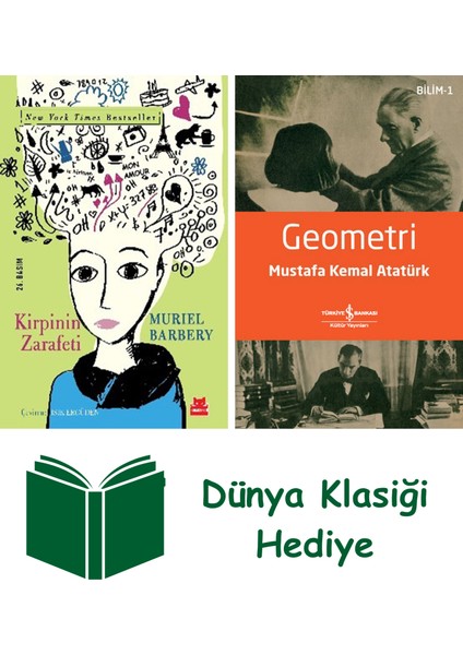 Kirpinin Zarafeti + Geometri + Dünya Klasiği Hediye