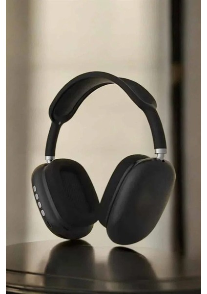 P9 Plus Kulaklık Siyah Bluetooth Bağlantılı Kulak Üstü Kablosuz