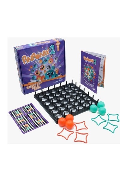 Pinponix 2 Eğitici Çocuk Dikkat ve Koordinasyon Artırıcı Kutu Oyunu