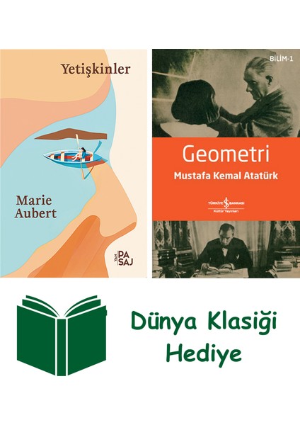 Yetişkinler + Geometri + Dünya Klasiği Hediye