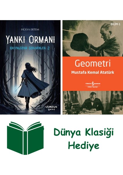 Yankı Ormanı - Kristalşehir Serüvenleri 2 + Geometri + Dünya Klasiği Hediye