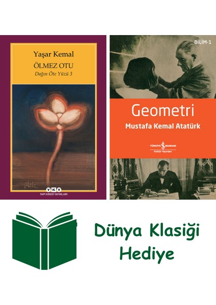 Ölmez Otu + Geometri + Dünya Klasiği Hediye