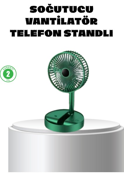 Mtxdpn Katlanabilir Mini Fan – 3 Kademeli Soğutma, Şarjlı