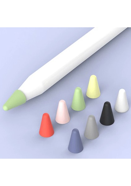 Ally Apple Pencil Için 8 Karışık Renk Sessiz Silikon UÇ-(5775) - ?76?65E3-9G4276 fiyatları